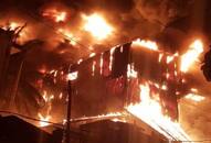 Kerala Piravi Thiruvananthapuram  plastic manufacturing unit Fire breaks out