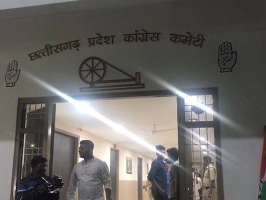 Chhattisgarh Congress infighting out in open as corporator Ajaz Dhebar supporters ransack newly built Rajiv Bhawan in Raipur