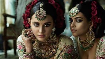 Diwali party outfit designer Sabyasachi Mukherjee Band Baaja Bride