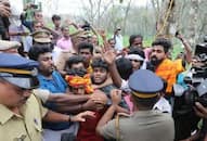 sabrimala temple violent demonstration against women entry