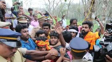 sabrimala temple violent demonstration against women entry