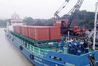 First ever inland waterway Rabindranath Tagore Nitin Gadkari Pepsico consignments