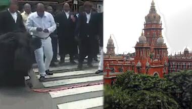 सुप्रीम कोर्ट के आदेश के खिलाफ मद्रास हाईकोर्ट के वकीलों ने फोड़े पटाखे (वीडियो)