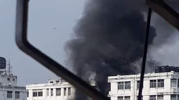 Kolkata Massive fire breaks Park Street Apeejay House Bagree Market