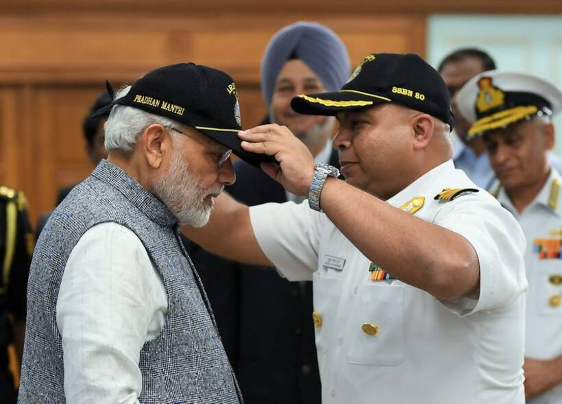 परमाणु कवच तैयार, एटमी पनडुब्बी अरिहंत को शामिल करते हुए पीएम बोले   ये ब्लैकमेलिंग का जवाब