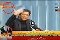 Begging controvery, PTV apologises for writing during live speech of Imran Khan