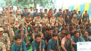 Sixty-two naxals surrender Bastar Chhattisgarh Assembly elections