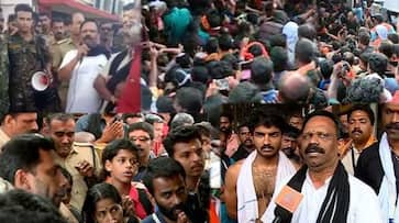 Sabarimala Kerala Temple under devotees Police