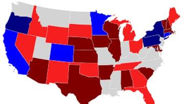 united states election Republicans Senate; Democrats GOP states