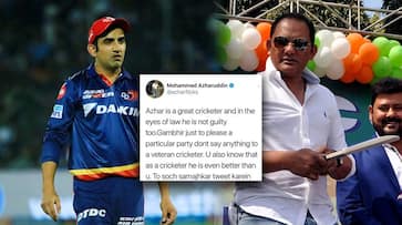 Ringing bell at Eden Gardens: 'Great cricketer' tweet from Mohammad Azharuddin's account hits back at Gautam Gambhir