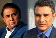 India vs West Indies 2nd T20I Sunil Gavaskar Sanjay Manjrekar accident Lucknow stadium