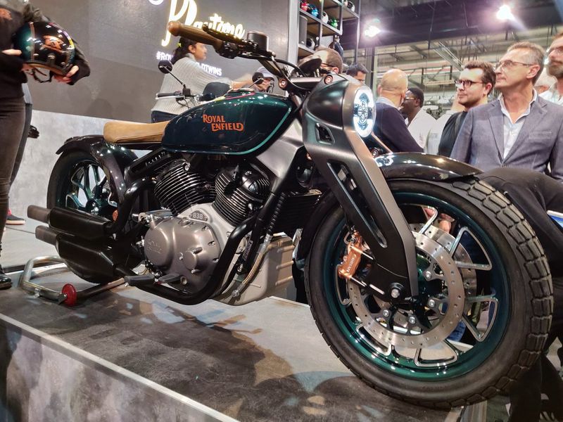 Royal Enfield Concept KX Revealed in 2018 EICMA expo