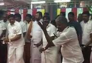 SP Velumani breaks into a dance during temple festival in Coimbatore