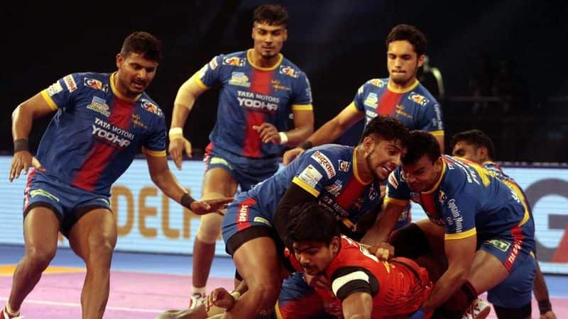 Pro Kabaddi 2018 Bengaluru Bulls Win Over UP Yoddha