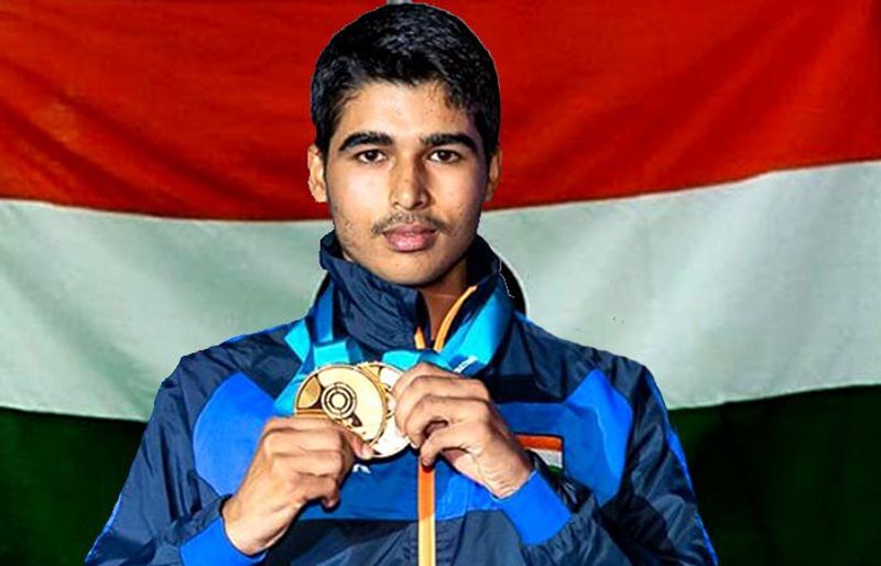 ISSF World Cup 2019 Rahi Sarnobat Saurabh Chaudhary Bag Gold Medals