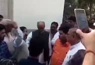 Congressmen shouts before digvijay