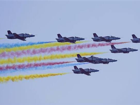 China unveils new arms at air show, and in india Failure