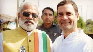 Rahul Gandhi Narendra Modi lookalike social media Raman Singh Congress entertainment