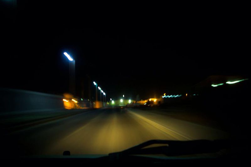 Night driving; Do you feel these feelings? Caution prn