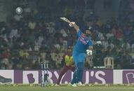 Watch: Rishabh Pant's stunning one-handed six in India-West Indies 3rd T20I