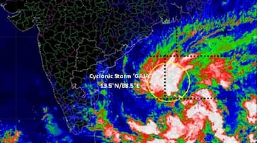 Cyclone Gaja severe storm Tamil Nadu Puducherry Andhra Pradesh high alert Met department