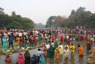 chhath puja delhi government aam aadmi party bjp vijendra gupta arvin kejriwal