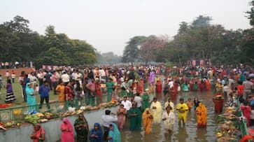 chhath puja delhi government aam aadmi party bjp vijendra gupta arvin kejriwal