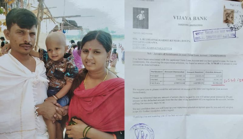 Mother kills herself with 2 year old kid for bank notice for loan taken