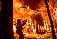 California wildfire Paradise death toll photos devastation firefighter