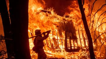 California wildfire Paradise death toll photos devastation firefighter