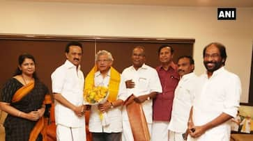 Sitaram Yechury meets Stalin