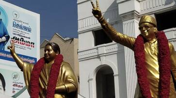 AIADMK unveils new bronze statue of Jayalalithaa at party headquarters
