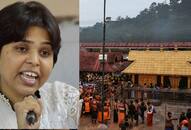 Trupti Desai Kerala government funding private activity praying Sabarimala