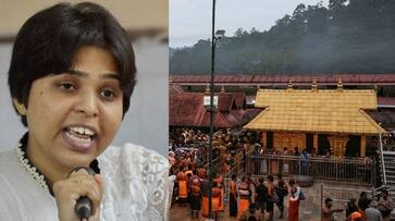 Trupti Desai Kerala government funding private activity praying Sabarimala