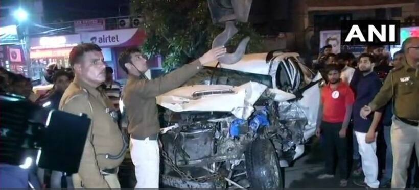 दिल्ली में बेकाबू एसयूवी ने 9 लोगों को कुचला,  एक लड़की की मौत