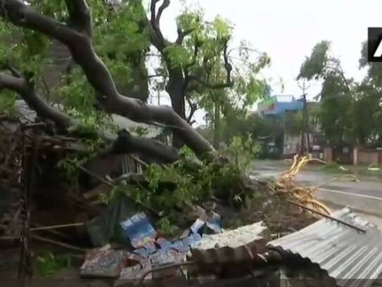 Cyclonic storm 'yards' reached Tamilnadu