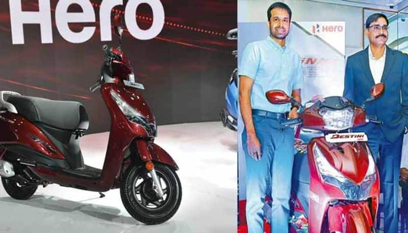 Hero launches Destini 125 in Hyderabad