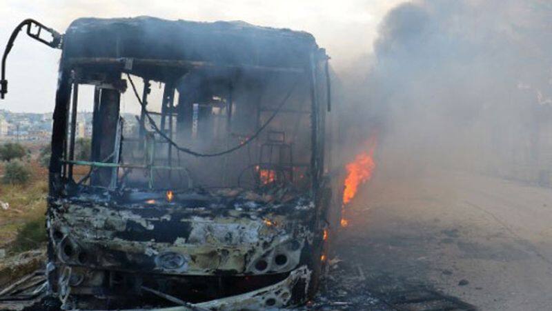 Zimbabwe bus fire... 40 people feared killed