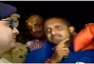 KP Sasikala BJP K Surendran detained Sabarimala