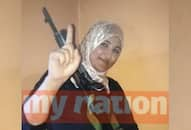 Hizbul Mujahedeen Jammu and Kashmir woman terrorist arrested Srinagar