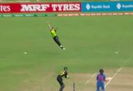 Watch: Tayla Vlaeminck's stunning one-handed catch dismisses Veda Krishnamurthy in Women's World T20