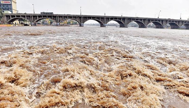 flood in madurai vaigai river