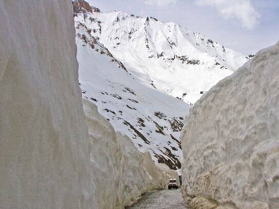 World's first road through glacier to stand in Ladakh