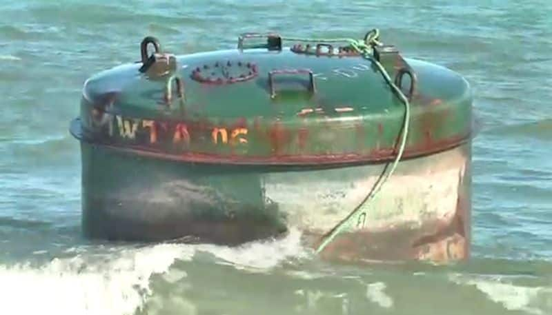 Mysterious tool Puducherry coast scares fishermen Cyclone Gaja mooring anchor