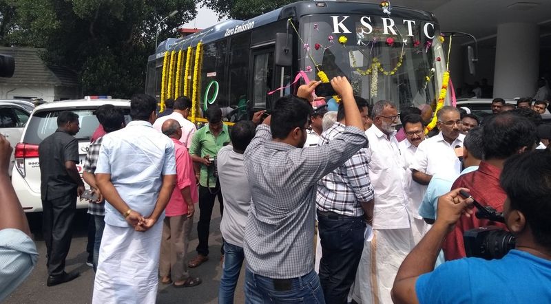 Pilgrims in Sabarimala Can Now Travel in Electric Buses