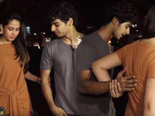 meera rajput and ishan khattar viral video