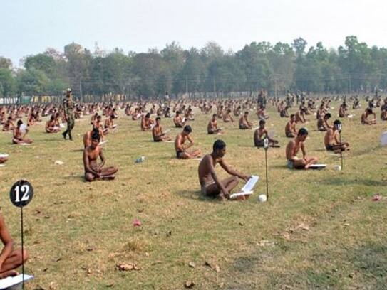 administrative officials of the administrative officials received in the army recruitment in mathura