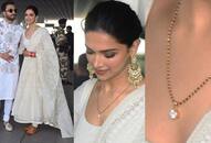 Deepika Padukone's flaunts her mangalsutra worth Rs 20 lakh