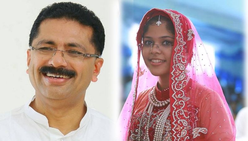 kt jaleel daughter hide fb post on Accused of nepotism minister