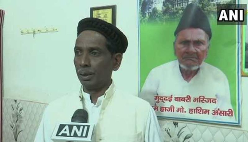 Babri case litigant Iqbal Ansari supports temple legislation